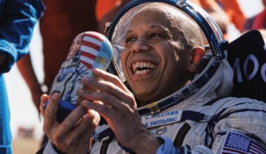 U.S.-Russian space station crew lands in Kazakhstan after an 8-month stint