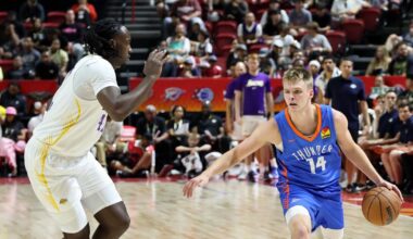 Lakers' Arthur Kaluma scores 34 points in breakout performance
