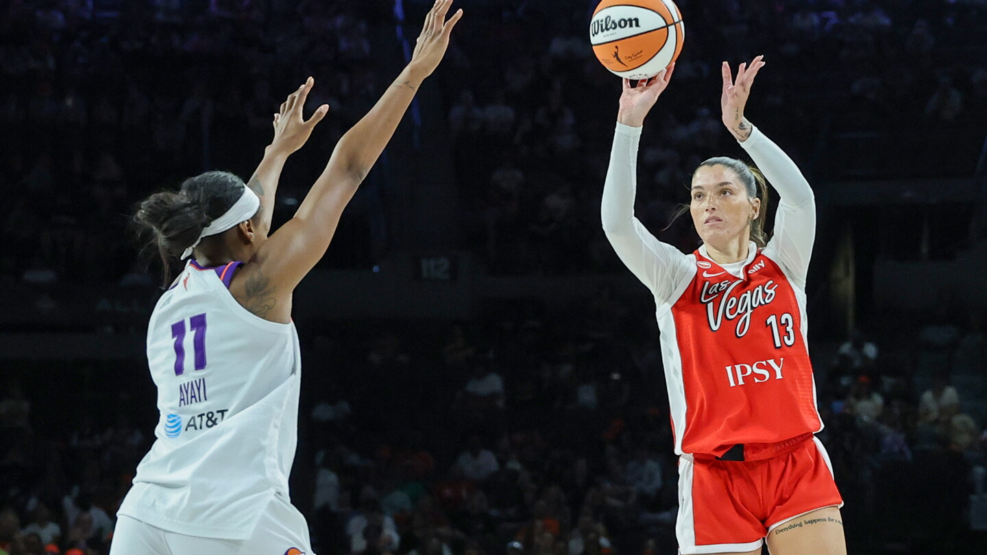 Aces beat Mercury 106-58 to match the third-biggest win in WNBA history