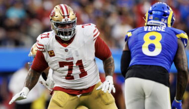Trent Williams gave Jared Verse his "Welcome to the NFL" moment