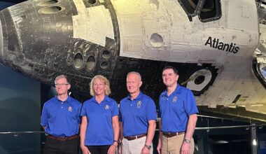 Final Space Shuttle crew reunites 15 years after mission