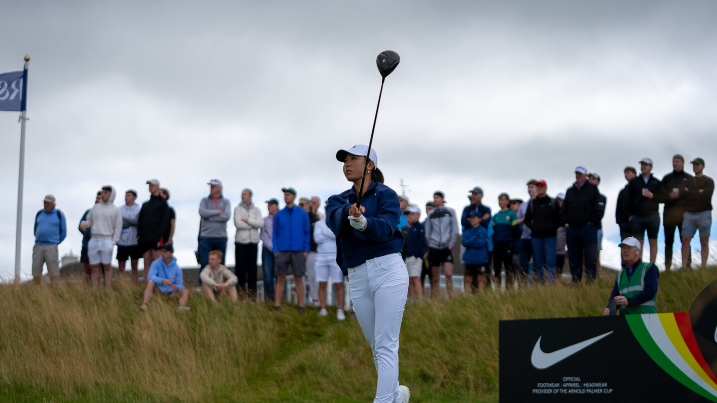International team carries one point lead into final day of Arnold Palmer Cup