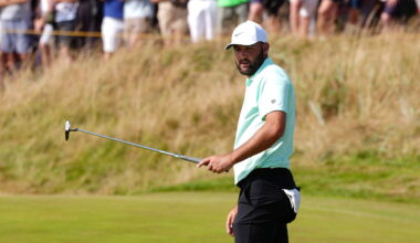 Scheffler grabs early solo lead with fourth birdie in six holes