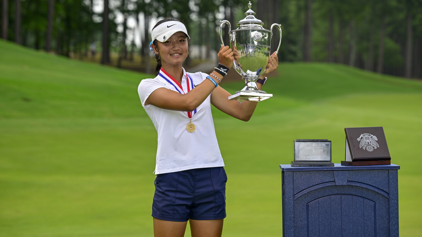Clairey Lin, 16-year-old from Canada, wins U.S. Girls' Junior