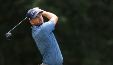 Lee Hodges uses bogey-free back nine to catch Lucas Glover at John Deere Classic