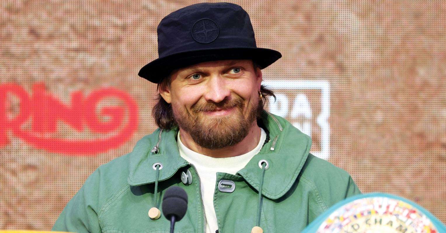 Oleksandr Usyk says one man is the future of the heavyweight division: “He’s special”