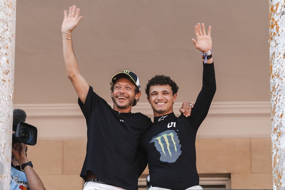 Valentino Rossi, Lando Norris