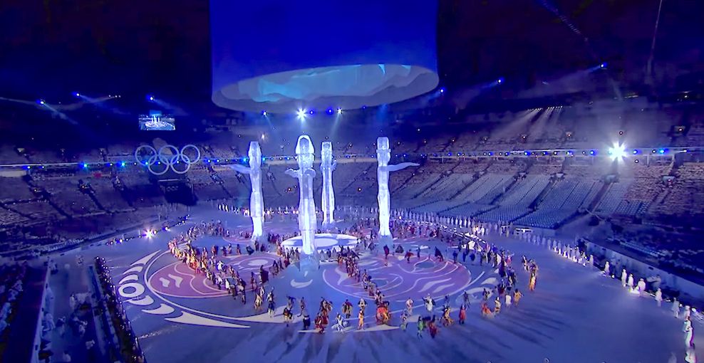 vancouver 2010 olympics opening ceremony first nations