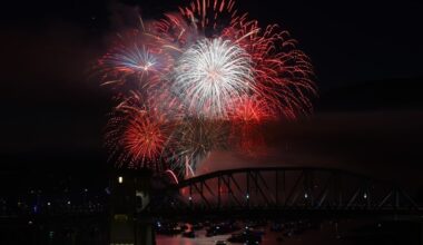 Everything you need to know about fireworks at English Bay