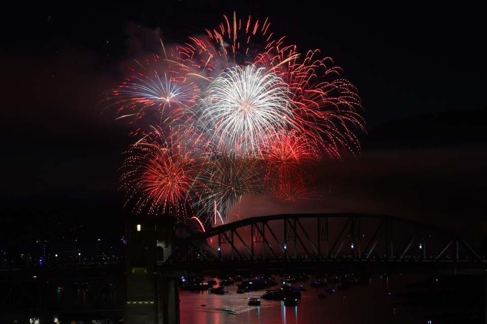 Everything you need to know about fireworks at English Bay