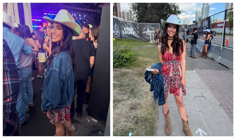 Stylish Vancouver actress rocks fits at Calgary Stampede