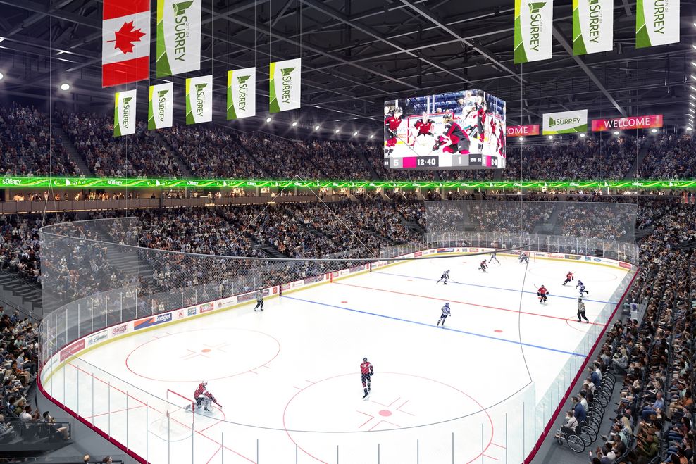 vancouver giants surrey city centre arena 10355 King George Boulevard