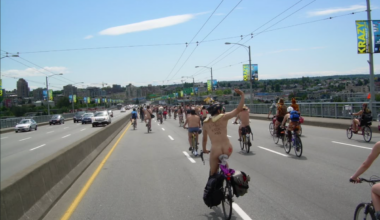 When is the naked bike ride in Vancouver?