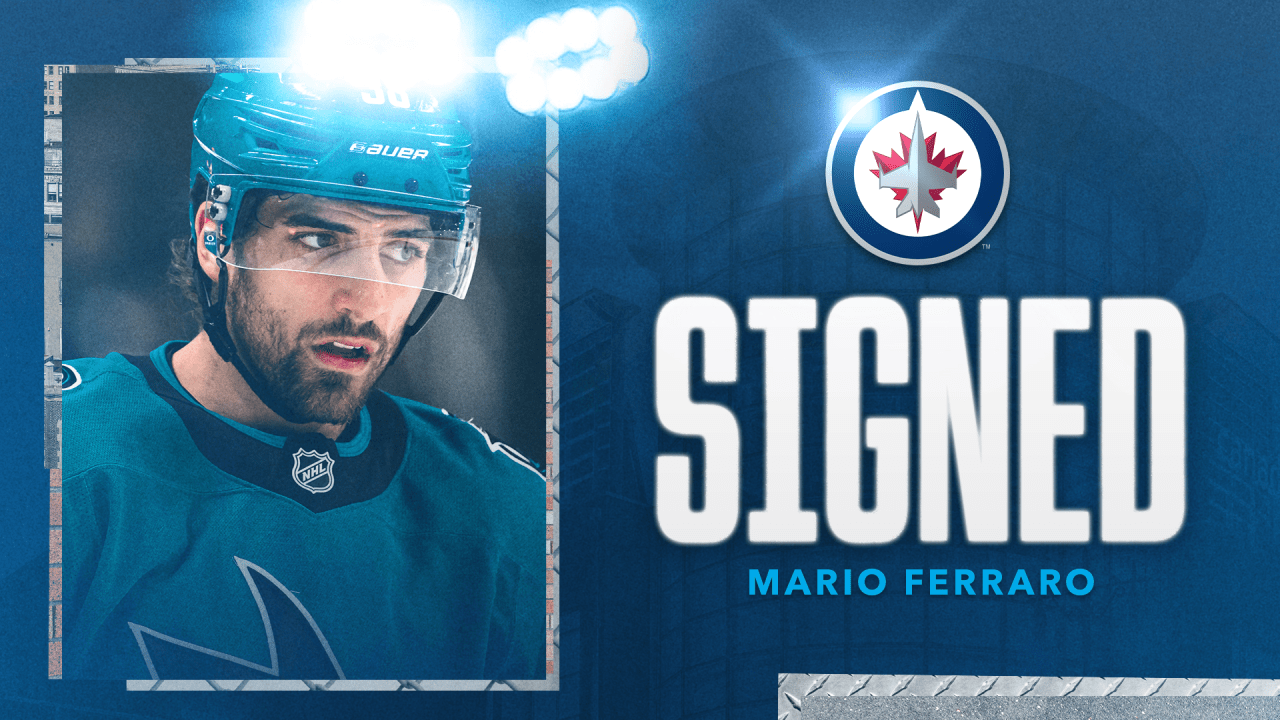 Jets sign defenceman Mario Ferraro to a three-year contract