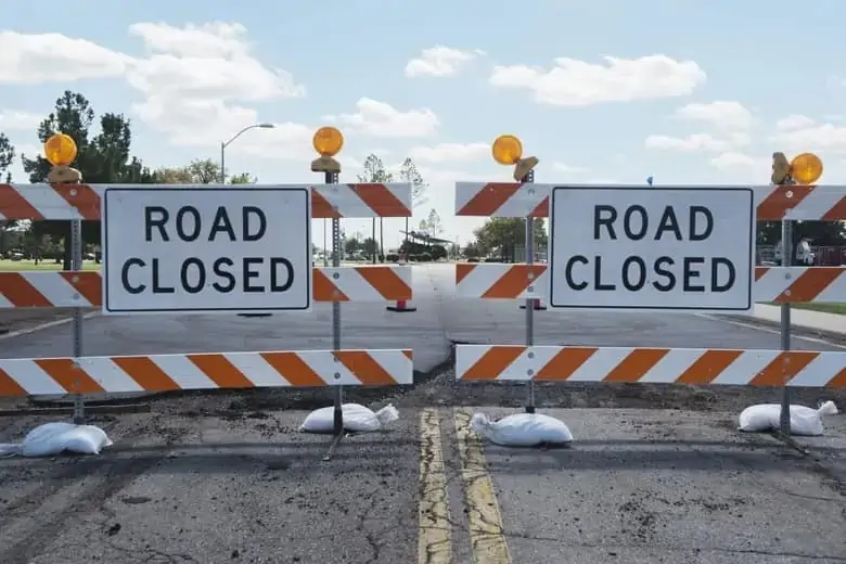 ROAD CLOSED: Month-long construction shuts roadway north of Brampton