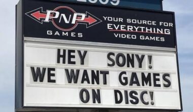 Don't kill the Disc: Gamers petition to push Sony to keep physical discs
