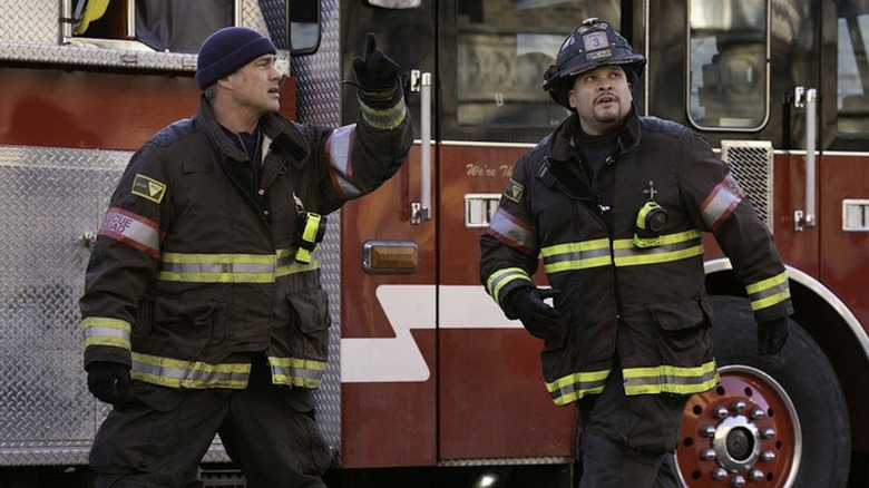 Severide and Cruz in Chicago Fire