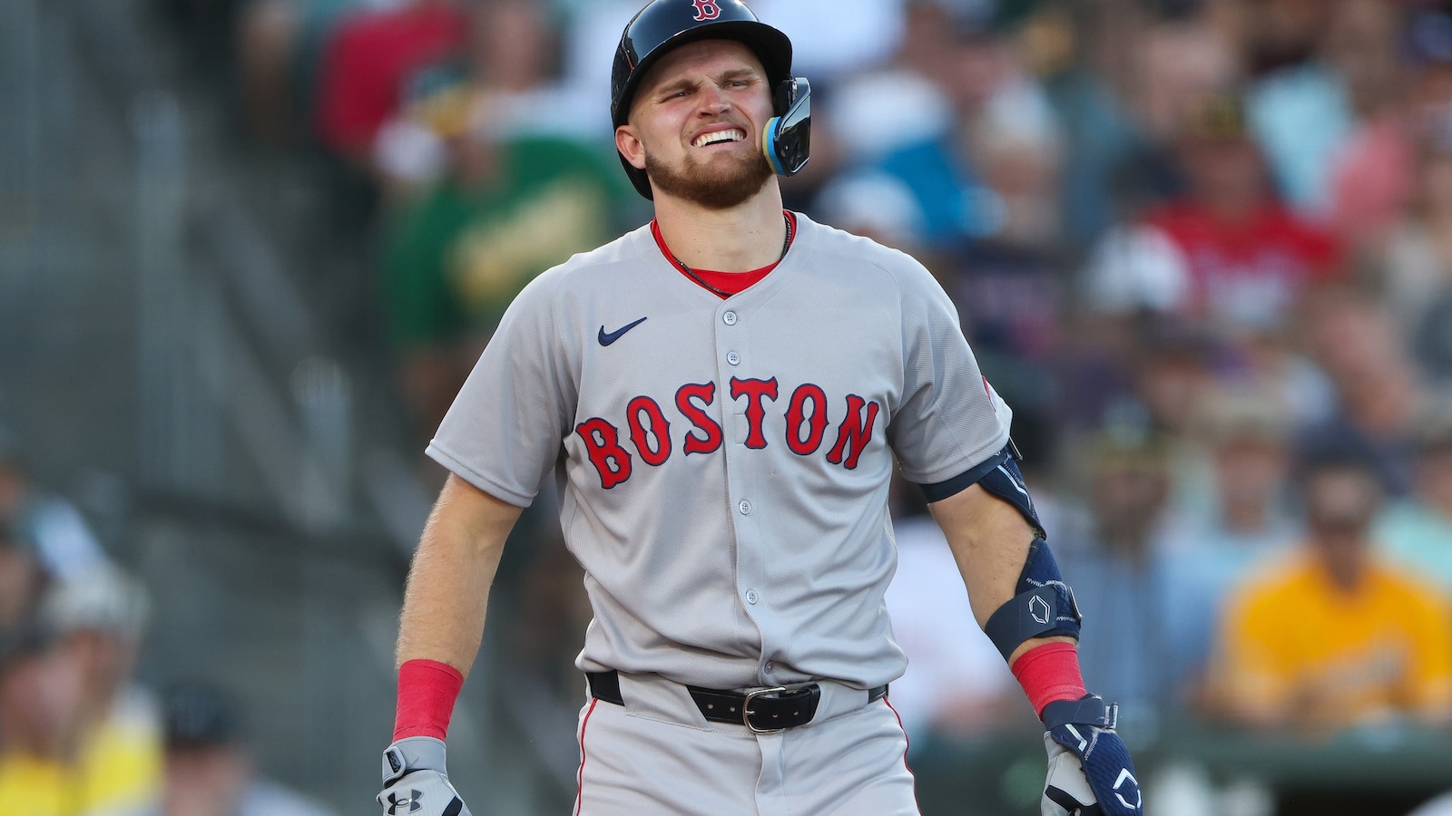 New Red Sox infielder Curtis Mead to miss time with left wrist injury
