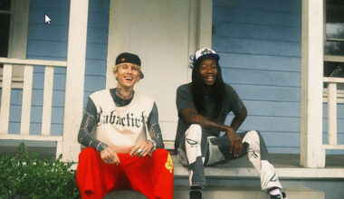 mgk and Wiz Khalifa everything tatted