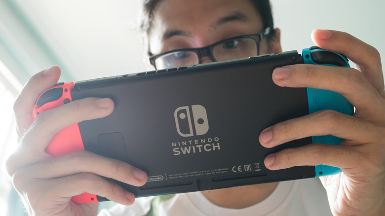 nintendo switch 2 being played