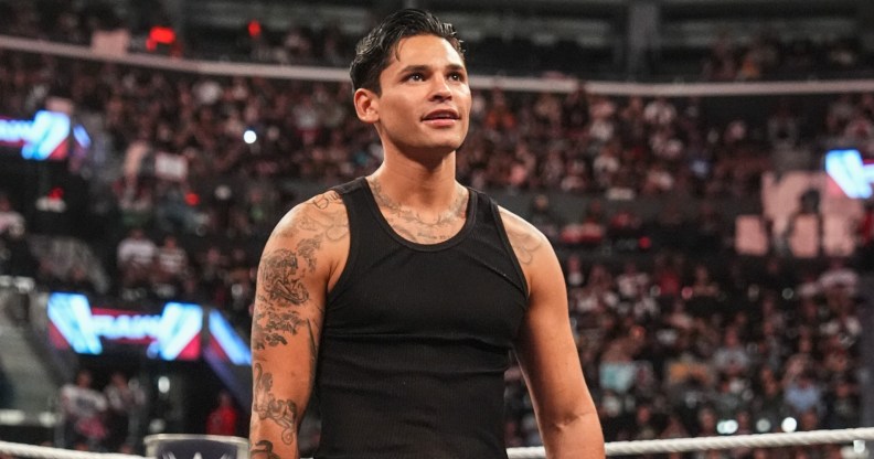 Ryan Garcia appeared on WWE's Monday Night RAW