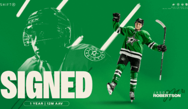 Dallas Stars sign forward Jason Robertson to one-year, $12 million contract