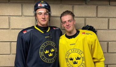Krantz, Stockselius seek WJC roster spots for Sweden after overcoming cancer