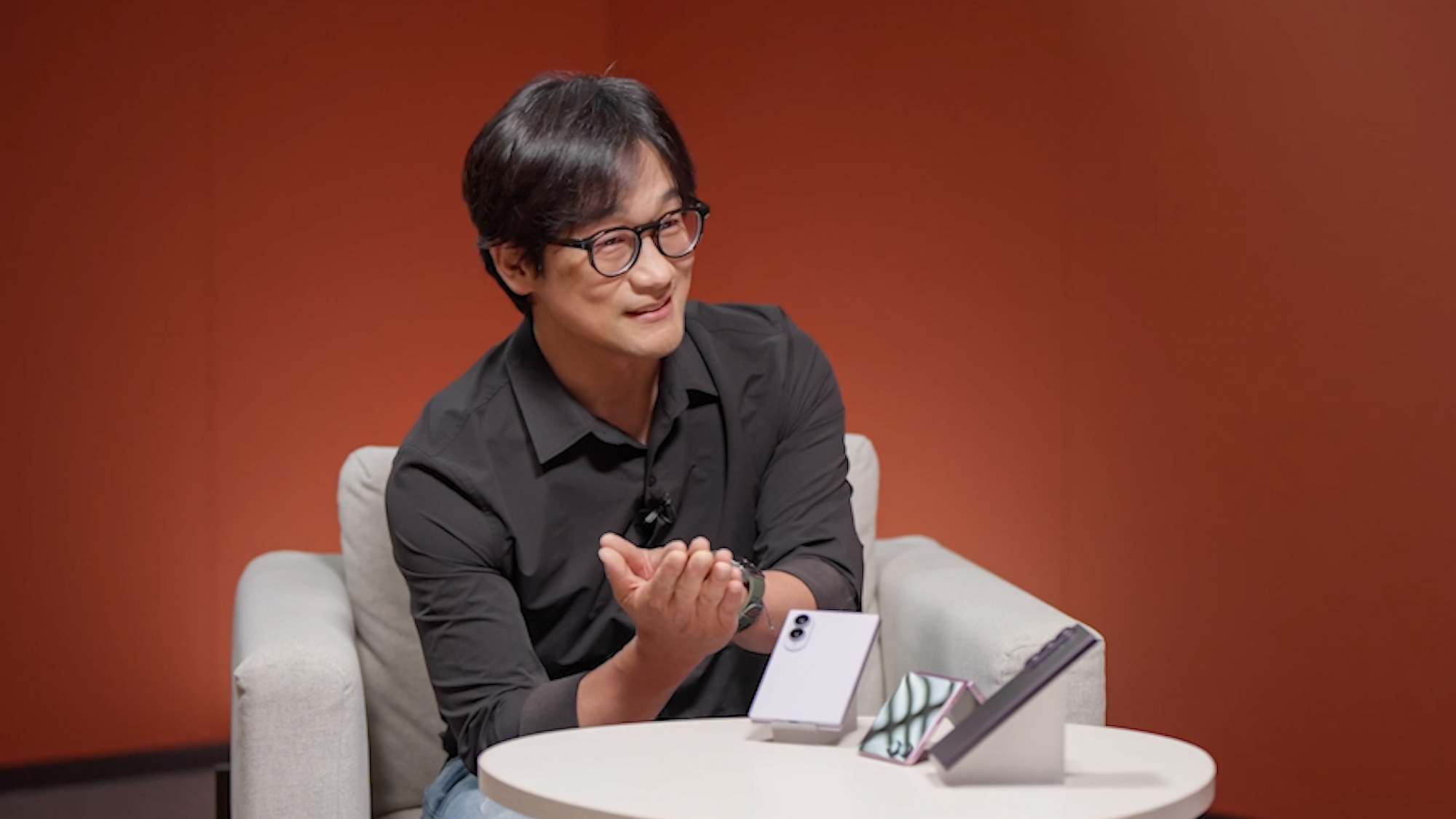 Mark Spoonauer interviews Samsung's Jay Kim about the launch of the Galaxy Z Fold 8, Fold 8 Ultra and Flip 8 for Tom's Guide