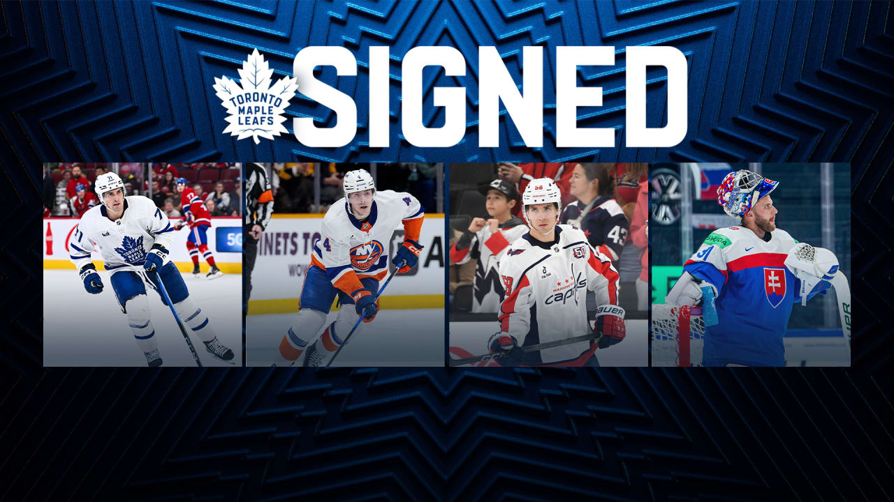 Maple Leafs Sign Lettieri, McWard, Rybinski and Hlavaj