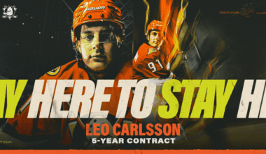 Ducks Match Five-Year Offer Sheet for Carlsson
