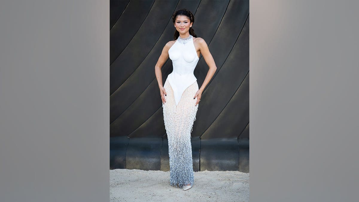 Zendaya at the world premiere of 