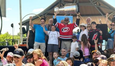 Carrier brings Stanley Cup to hometown again after Hurricanes win
