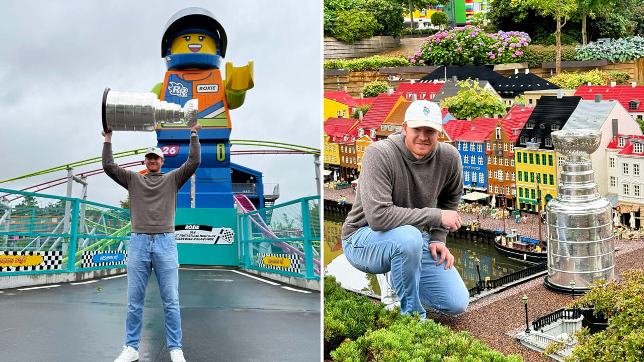 Andersen takes Stanley Cup to Legoland in Denmark