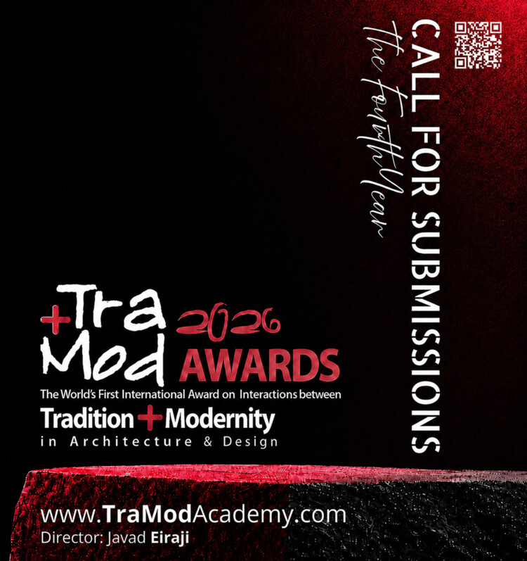 TraMod AWARDS 2026 | The Fourth Year | The World's First International Award on Interactions between Tradition & Modernity in Architecture & Design - Image 1 of 1