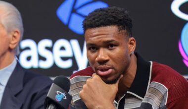 Giannis Antetokounmpo making bold promises before first Heat season