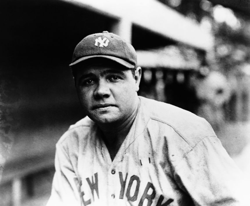While playing for the New York Yankees, Babe Ruth became baseball's most prominent player and set many records.