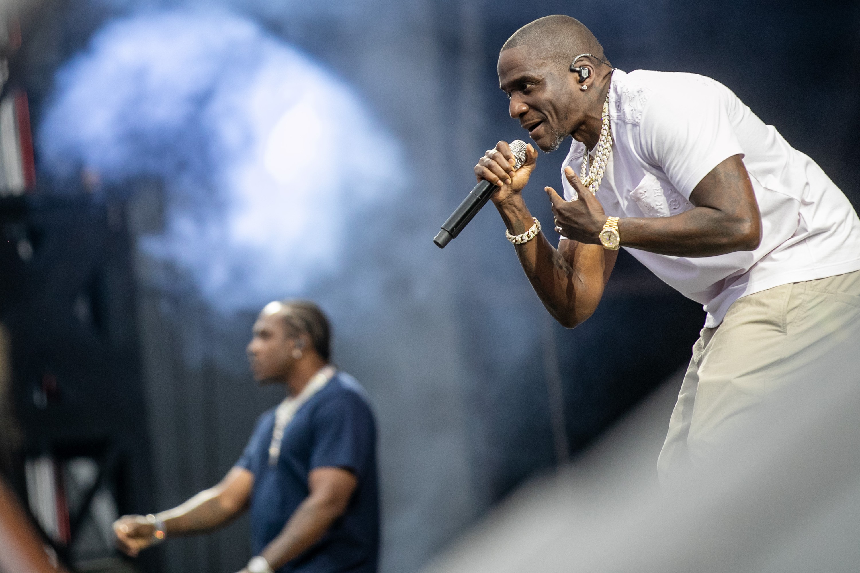 Clipse performs at the Osheaga Music and Arts Festival