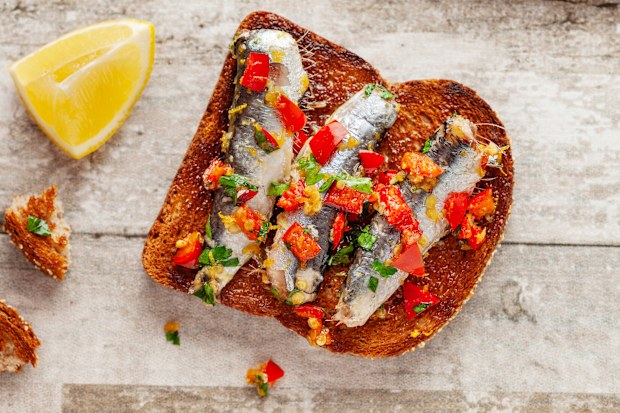 Sardines on toast