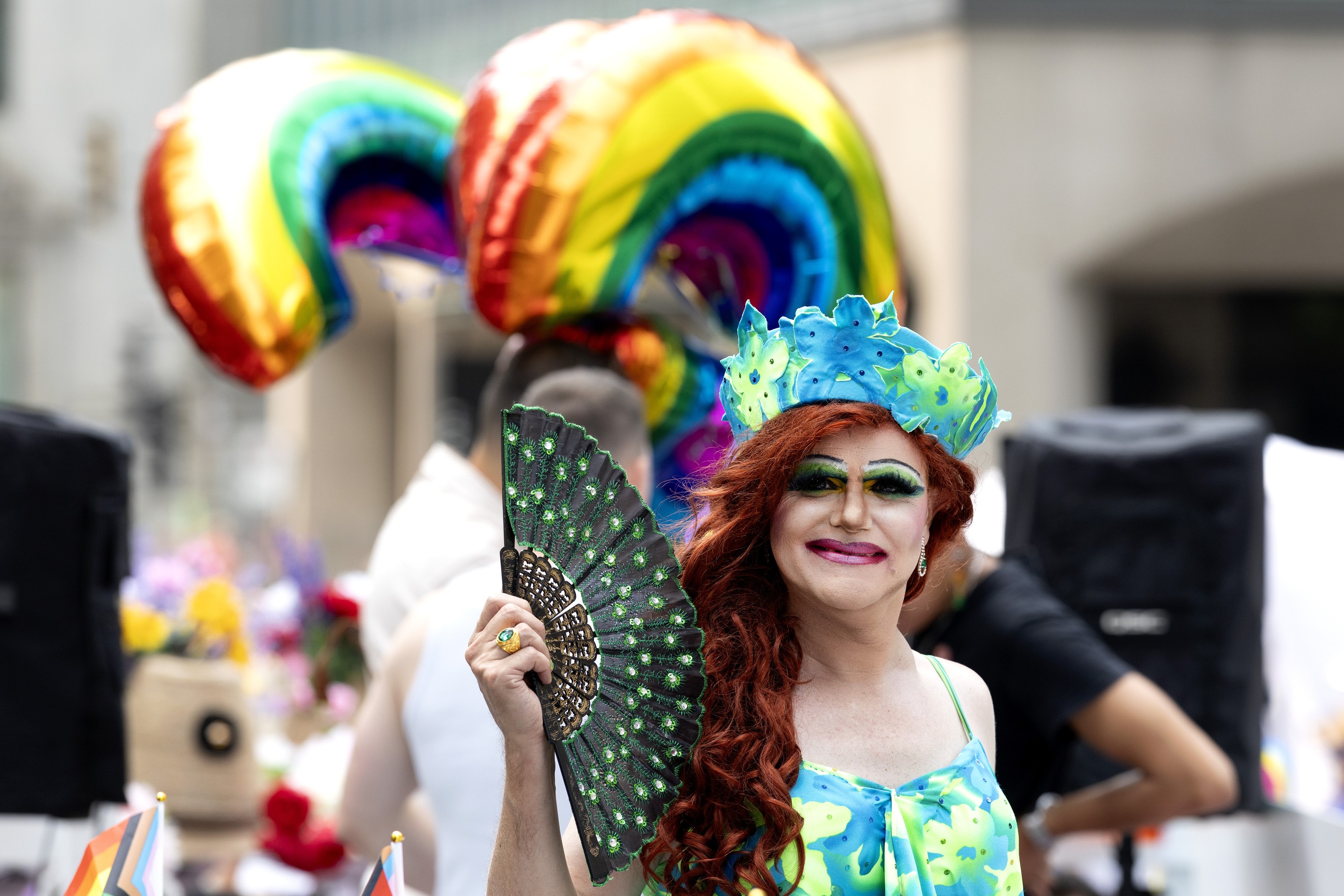 Participants in the 2026 Montreal Pride parade
