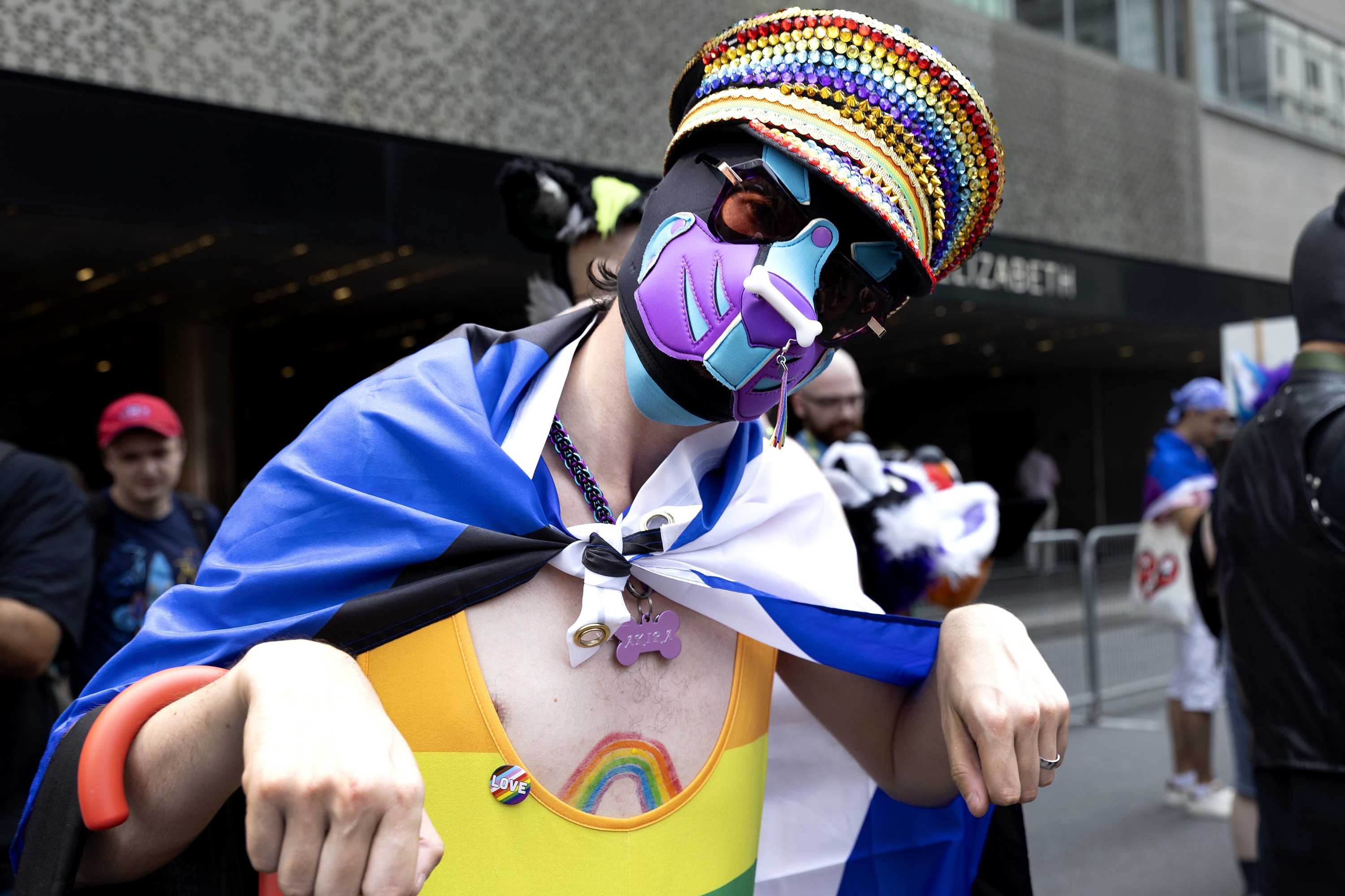 Participants in the 2026 Montreal Pride parade