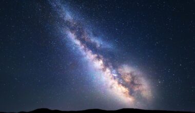 Milky Way galaxy as seen from the Earth's surface. Measurements of the Milky Way's star populations form part of an analytical tool called the Initial Mass Function. It helps astronomers estimate stellar masses in other galaxies. Source: Adobe Stock