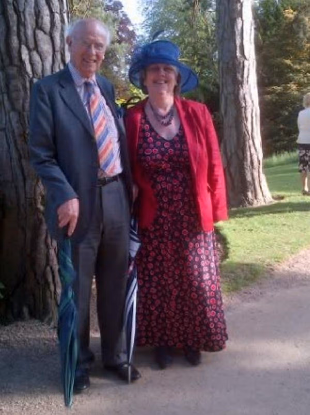Caroline Savage and her husband Jeremy Savage
