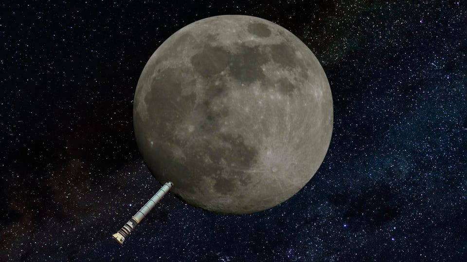 A discarded part of a rocket from Elon Musk’s SpaceX could crash into the moon early on Aug. 5, potentially creating a new crater — and the plume could be visible from Earth, according to new research.
