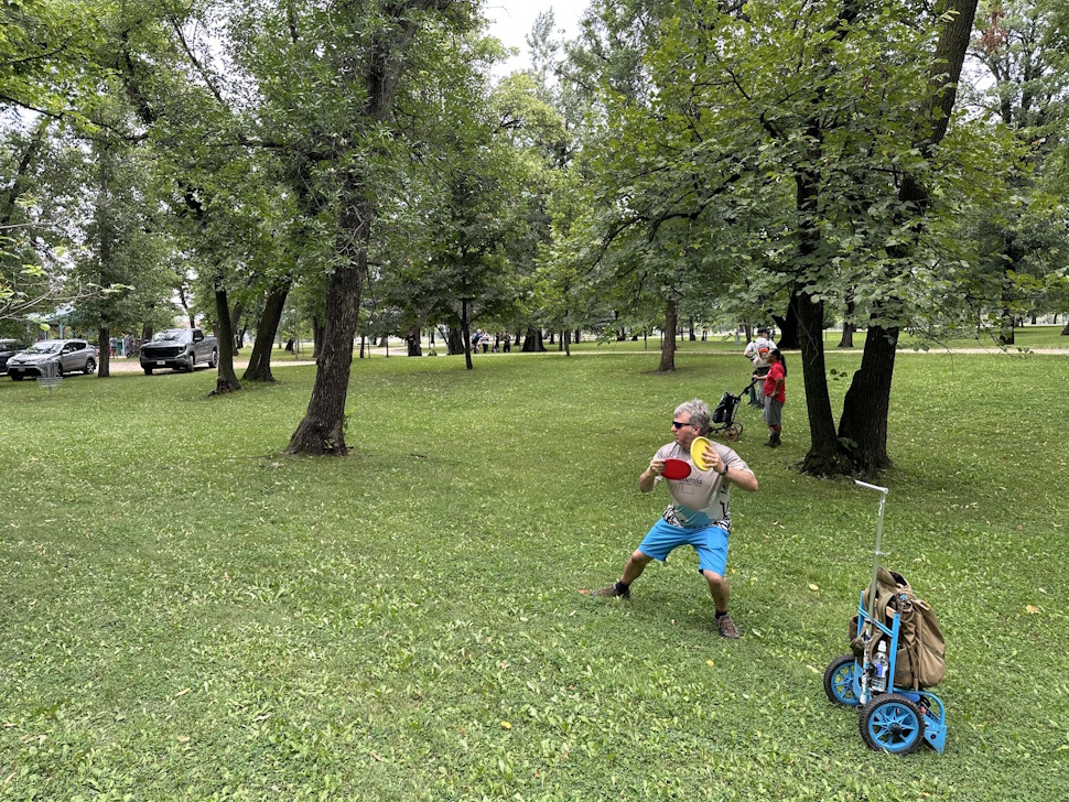 Portage Open draws 46 competitors for day of disc golf action - PortageOnline.com