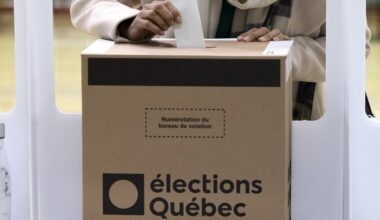 ‘The big fight with America’: How the Canada-U.S. trade war is shaping the Quebec election
