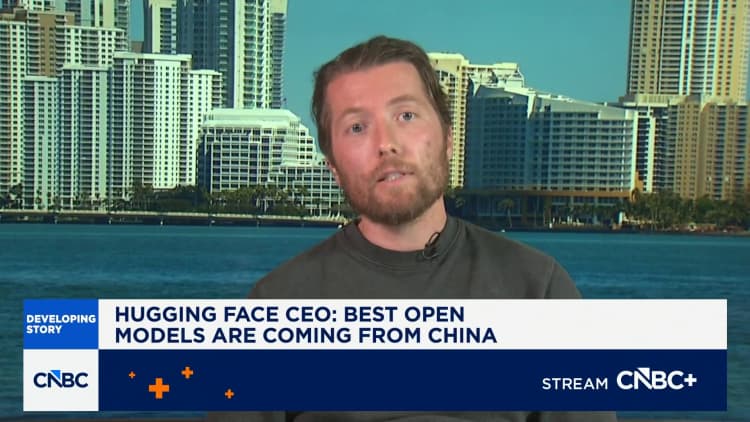 Hugging Face CEO says China is winning the AI race and dominating on open models