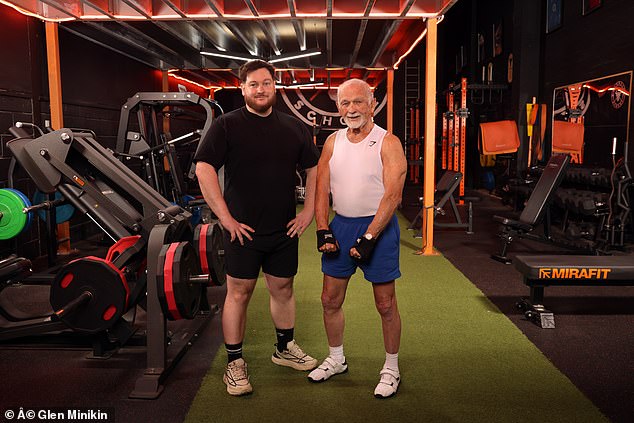 Mr Wadge, whose personal best dead-lift is 100kg, is now considering entering a powerlifting competition and exploring a potential Guinness World Record attempt