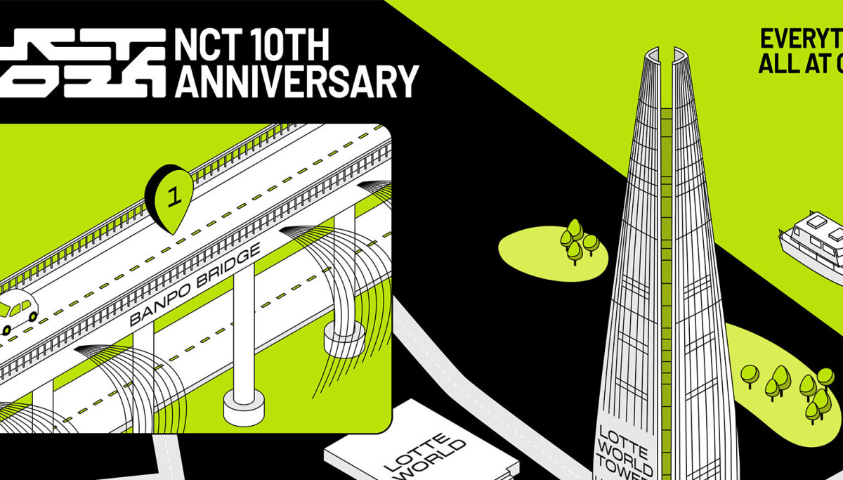 NCT marks 10th anniversary with Seoul events, exhibition and fountain show