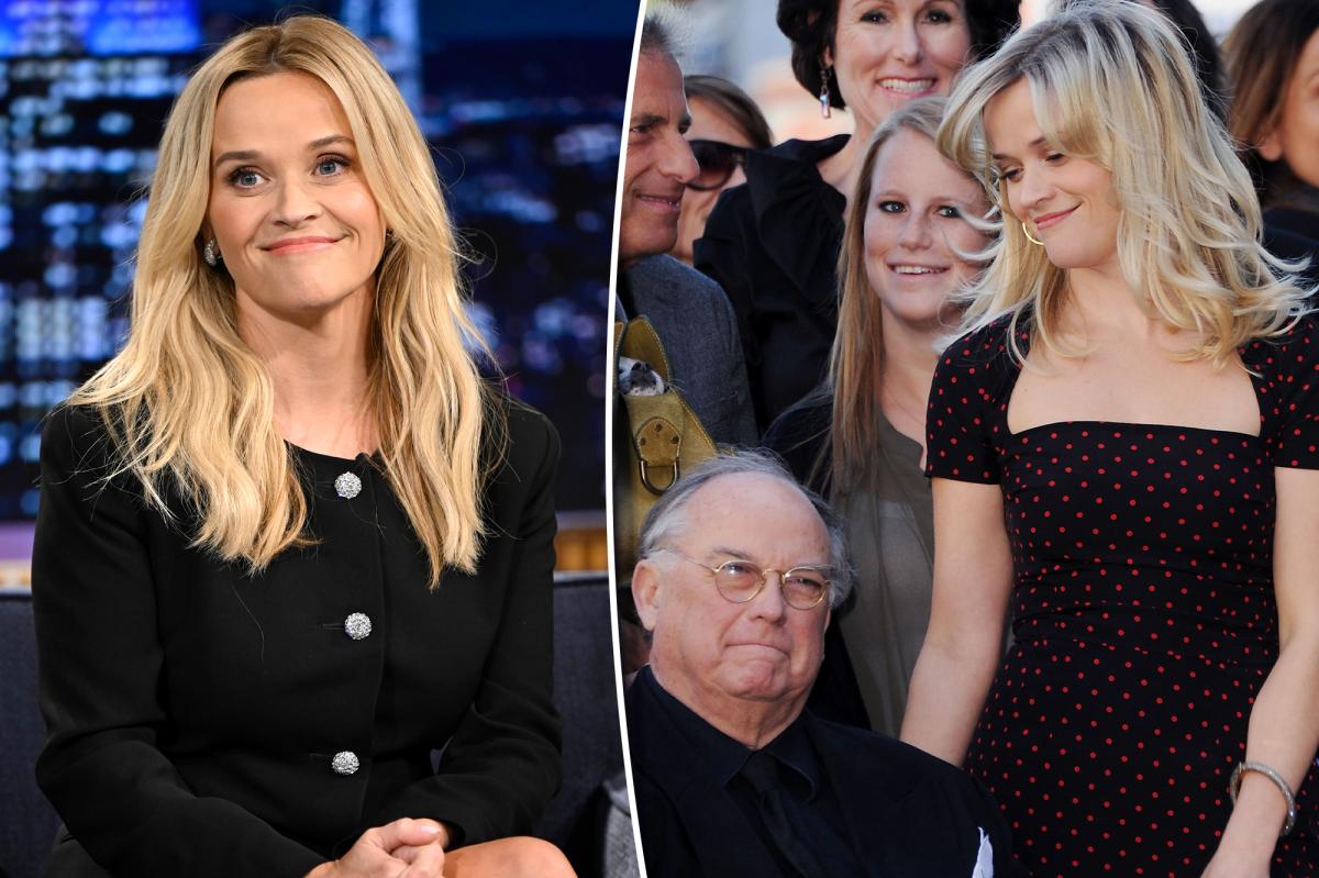 Reese Witherspoon's father, John, rushed to hospital after being found near pool at Nashville home