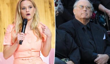 Reese Witherspoon speaks out after dad is rushed to hopsital